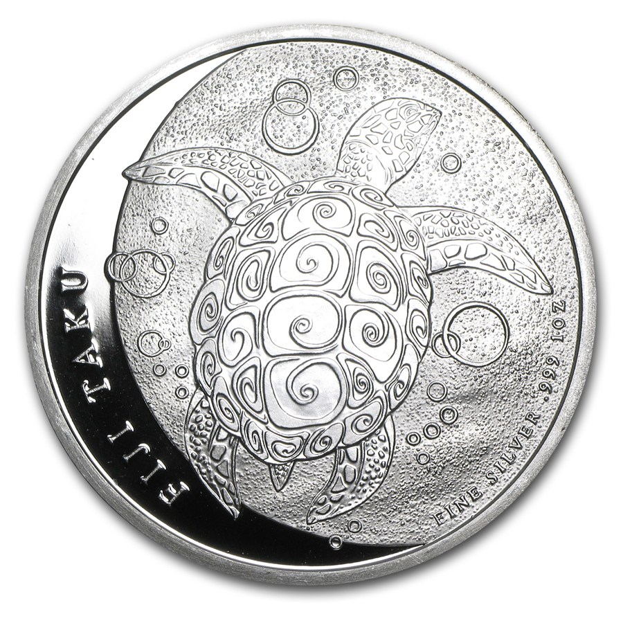 Fiji Schildpad 2011 1 ounce silver